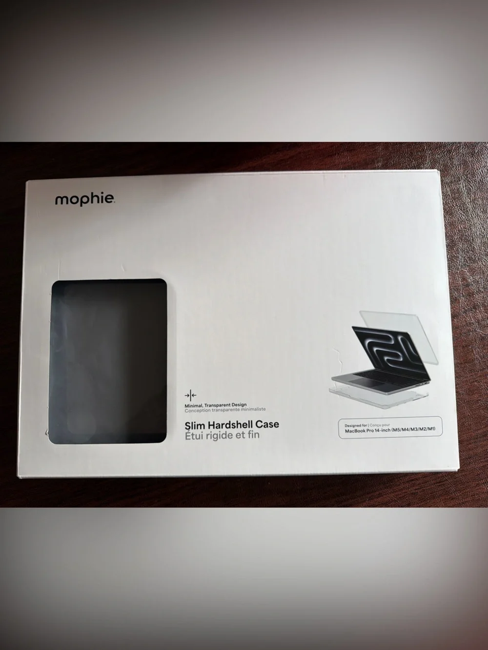 NWT Apple Transparent Hard Shell Case for MacBook PRO